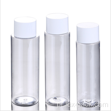 30/150/250/500 ml de garrafa de plástico cosmético transparente